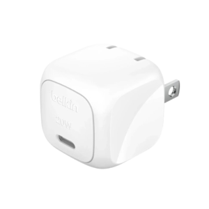 BELKIN BoostCharge Cargador  USB-C Cargador Pared 20W Certificado USB-IF RoHS PD 3.1 Blanco